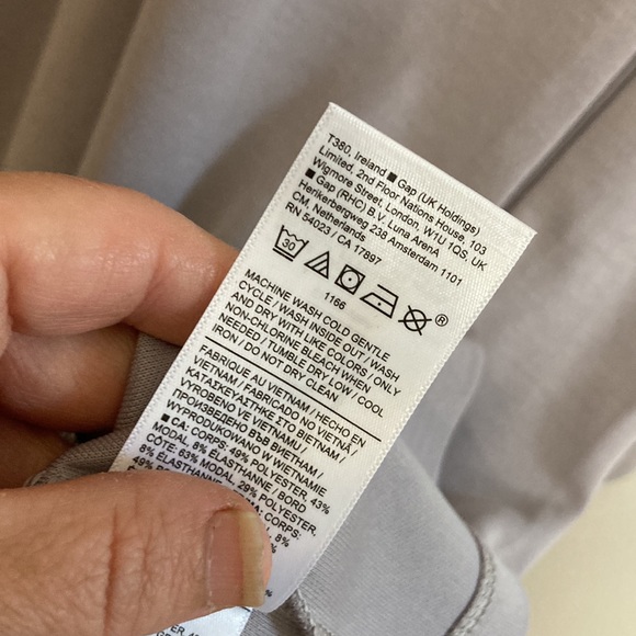 Athleta Dress Womens Small Light Purple Gray Seasoft Long Sleeve Short V Neck - Picture 11 of 12